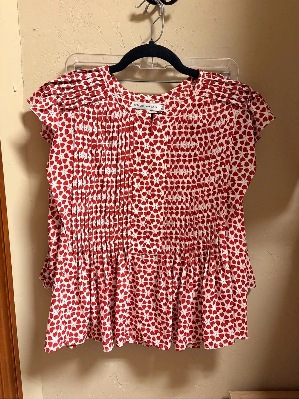 Rebecca Minkoff Red Hearts Matching Set